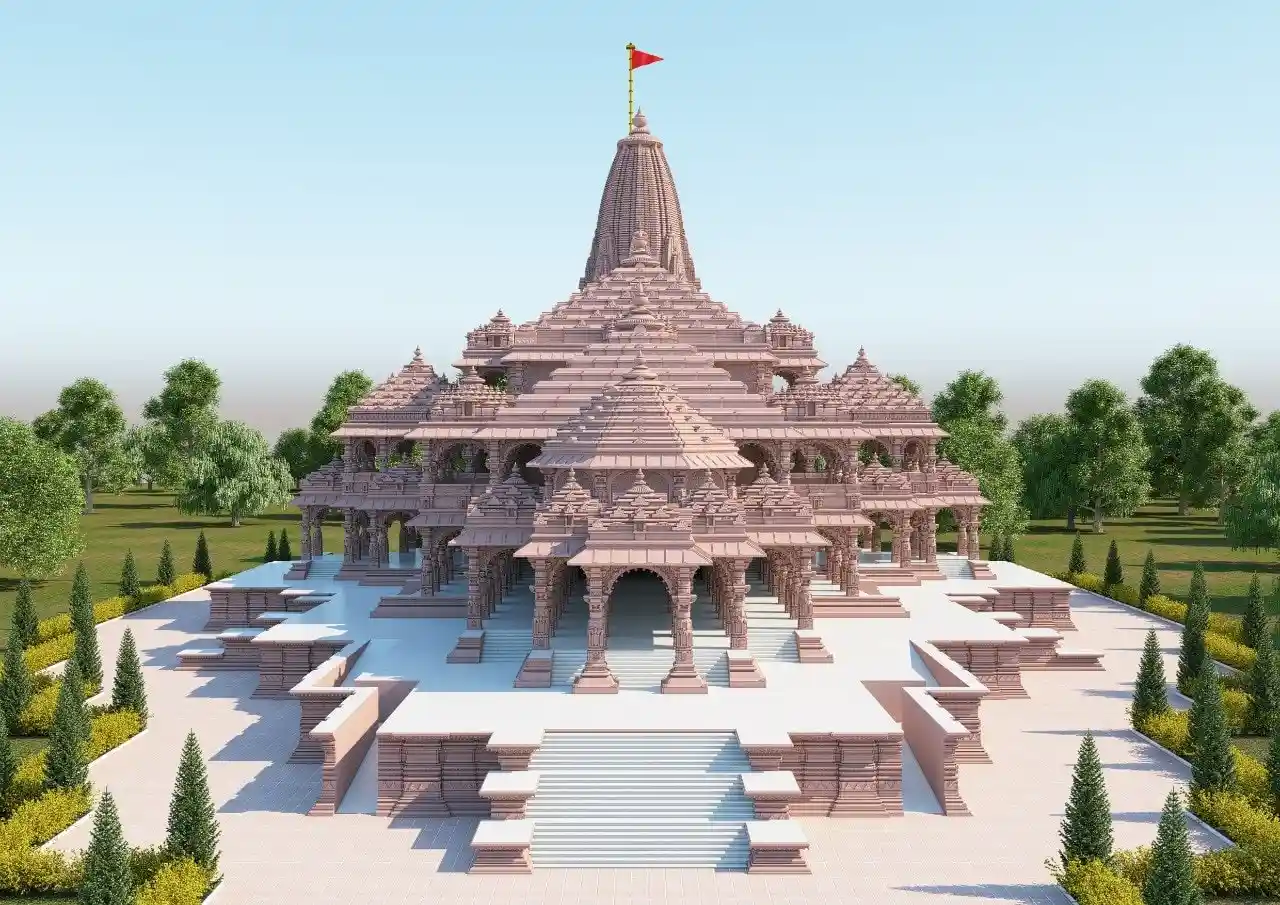 PHOTOS में देखें एक साल में कहां तक पहुंचा राम मंदिर निर्माण?